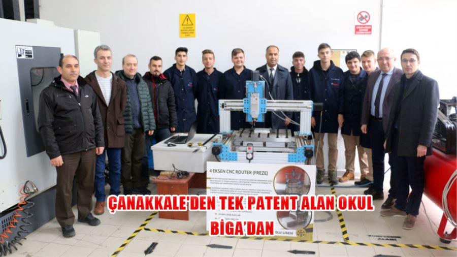 İÇDAŞ Biga Mesleki ve Teknik Anadolu Lisesi Patent Almaya Hak Kazandı