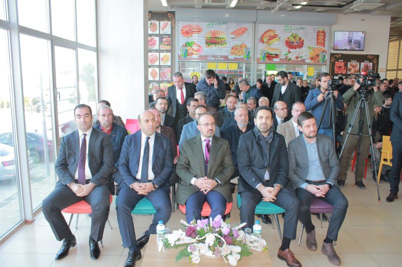 İçdaş Biga Mesleki ve Eğitim Teknik Anadolu Lisesi Herkese Mesleki Eğitim Projesinin Atölye Açılışı