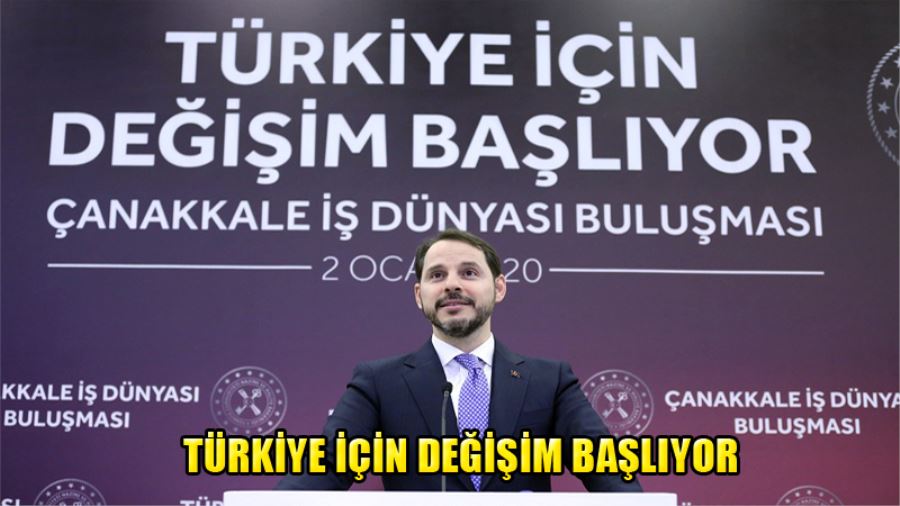 Hazine Ve Maliye Bakanı Albayrak Çanakkale