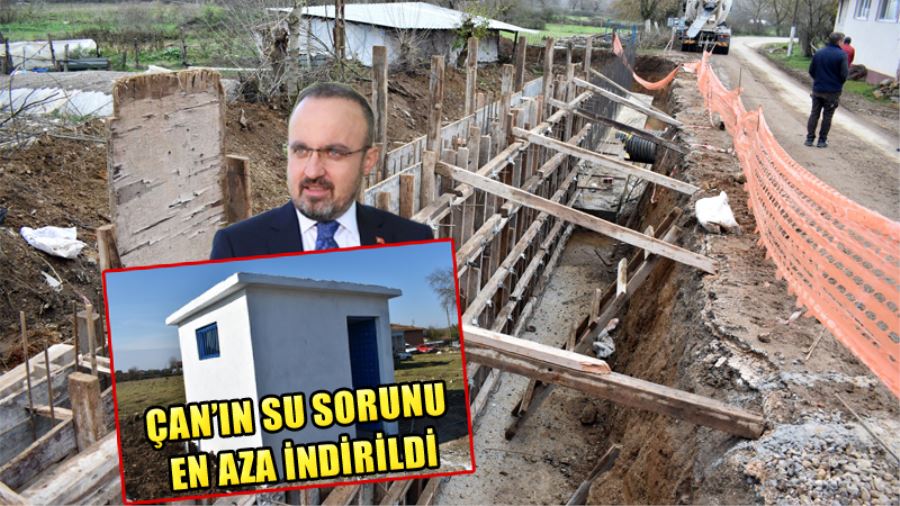 Çan’ın Su Sorunu En Aza İndirildi