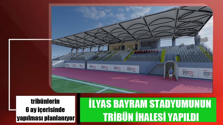Biga İlyas Bayram Stadyumunun Tribün İhalesi Yapıldı