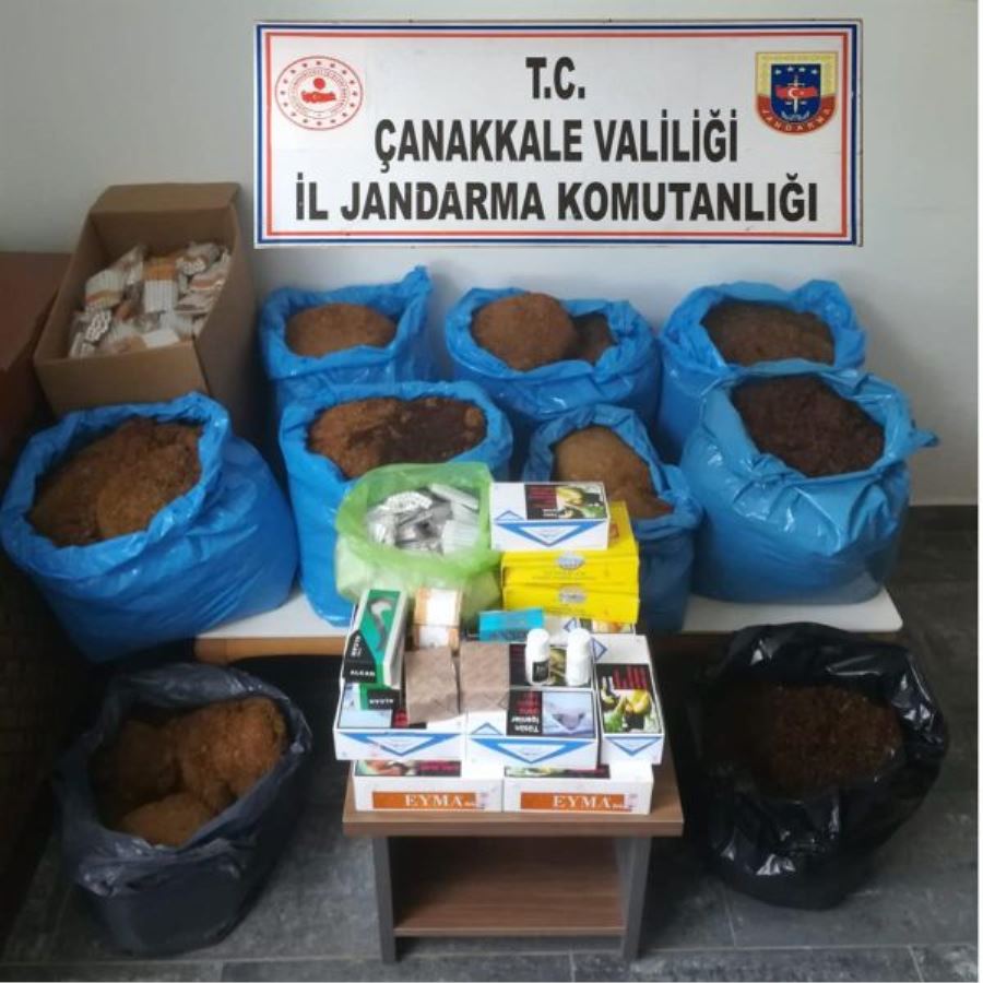 Balıklıçeşme Ve Ağaköy’de Kaçak Tütün Operasyonu