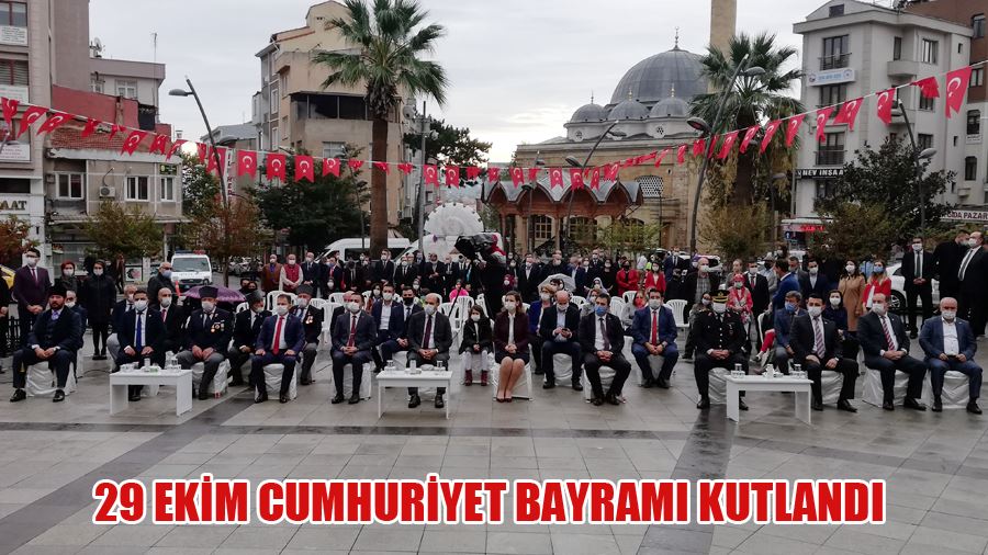 Biga’da 29 Ekim Cumhuriyet Bayramı Kutlandı