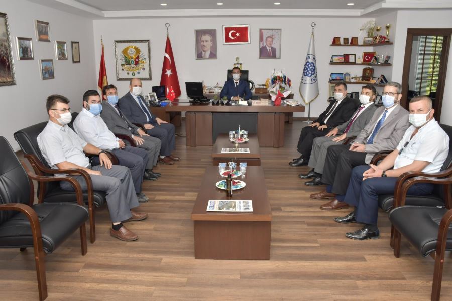 Müftü Orhanlı'dan Başkan Erdoğan'a Ziyaret