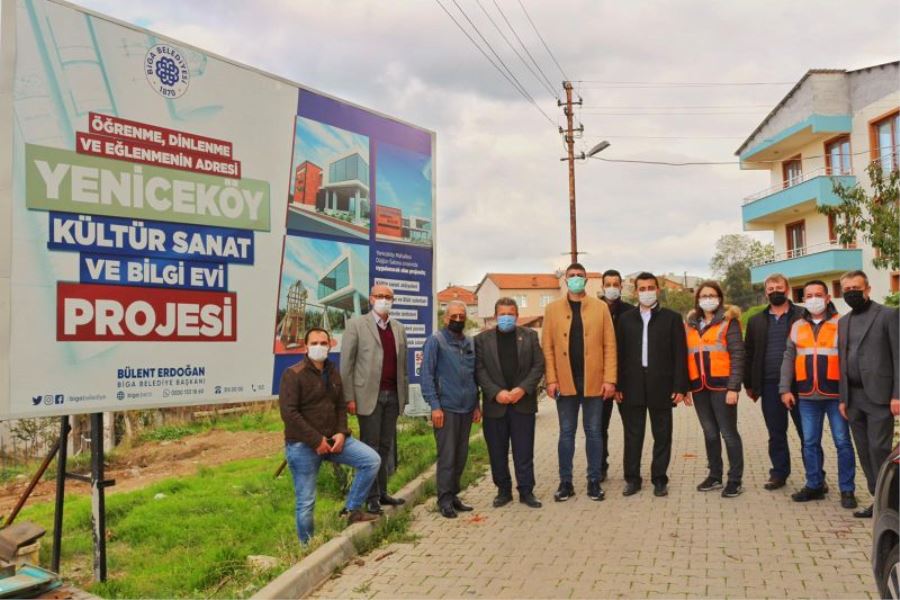 Cumhur İttifakı Biga Belediyesi İmkânları İle Yapılan Projeleri İnceledi