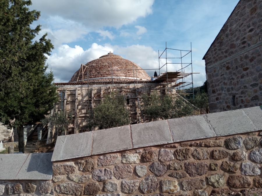Murat Hüdavendigar Camii Ve Külliyesi’nde Restorasyon Çalışmaları Devam Ediyor