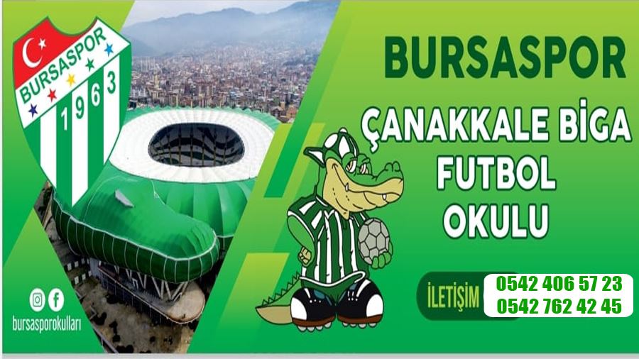 Bursaspor Biga Futbol Okulu Açılıyor