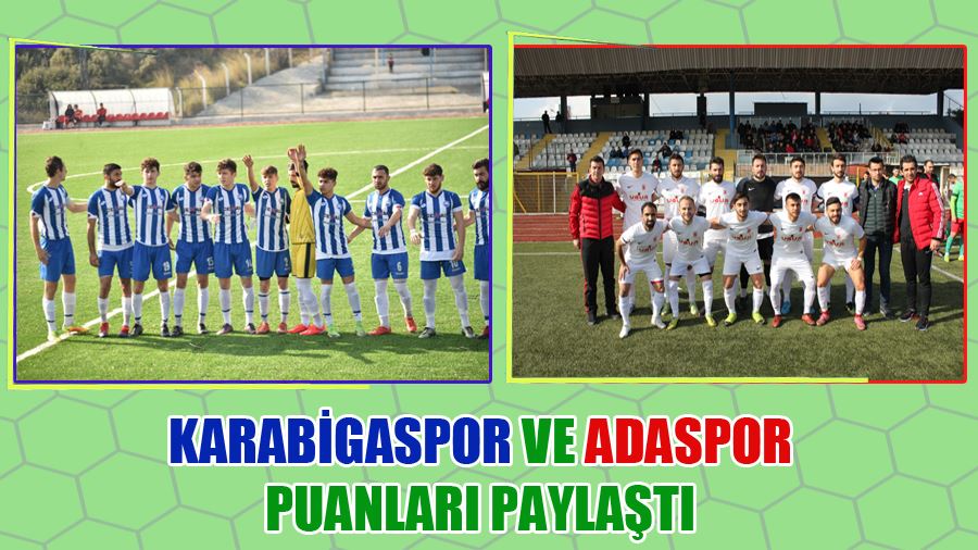 Karabiga Belediyesi Gençlik Ve Spor 1 Biga Adaspor 1