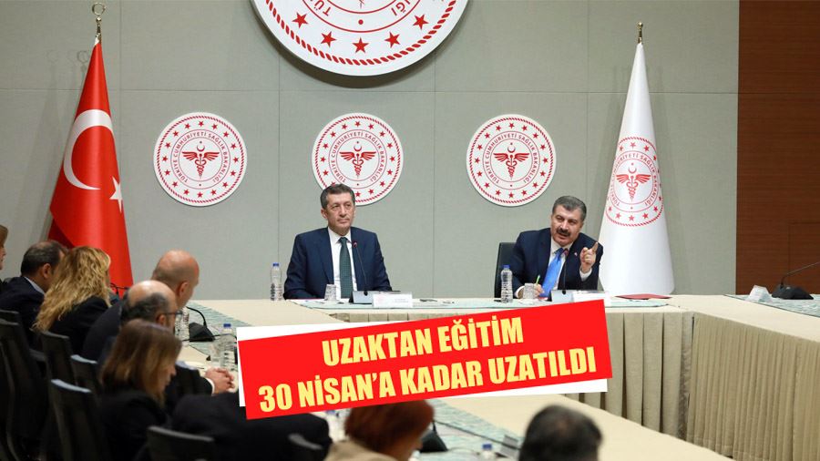 Uzaktan Eğitim 30 Nisan’a Kadar Uzatıldı