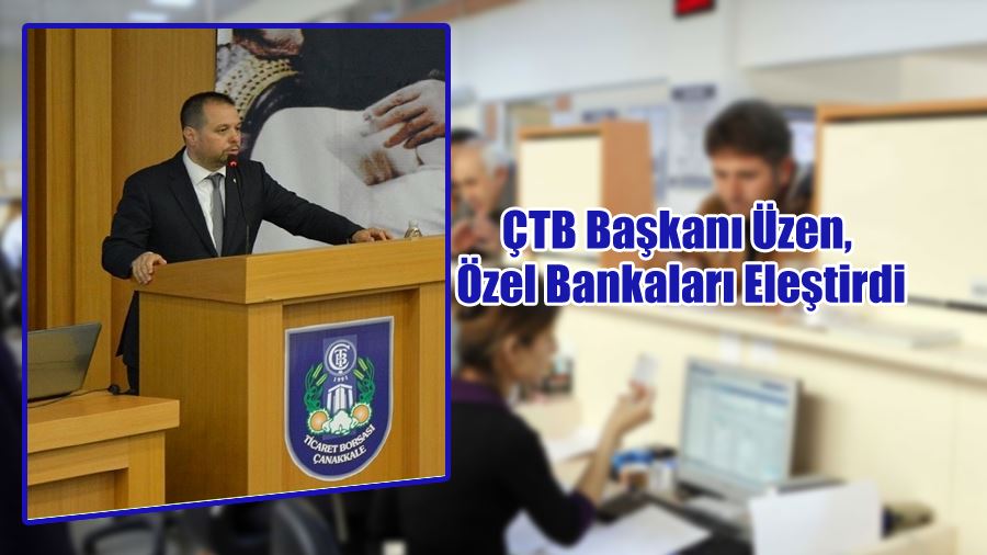 Çanakkale Ticaret Borsası Başkanı Kaya Üzen Yol açılırken, Set Kurulmaz Dedi