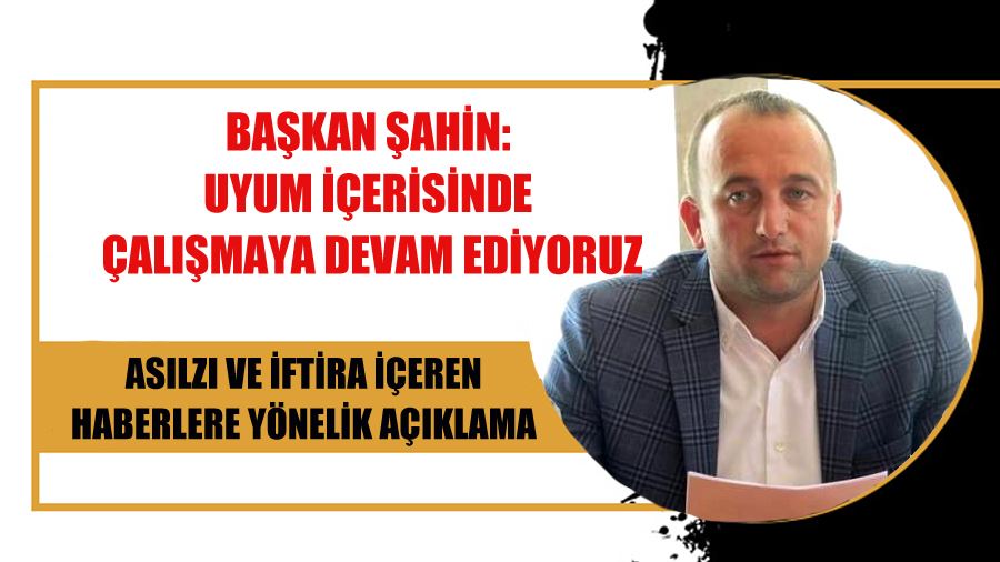 Ak Parti Biga İlçe Başkanı Ahmet Şahin: Uyum İçerisinde Çalışmaya Devam Ediyoruz