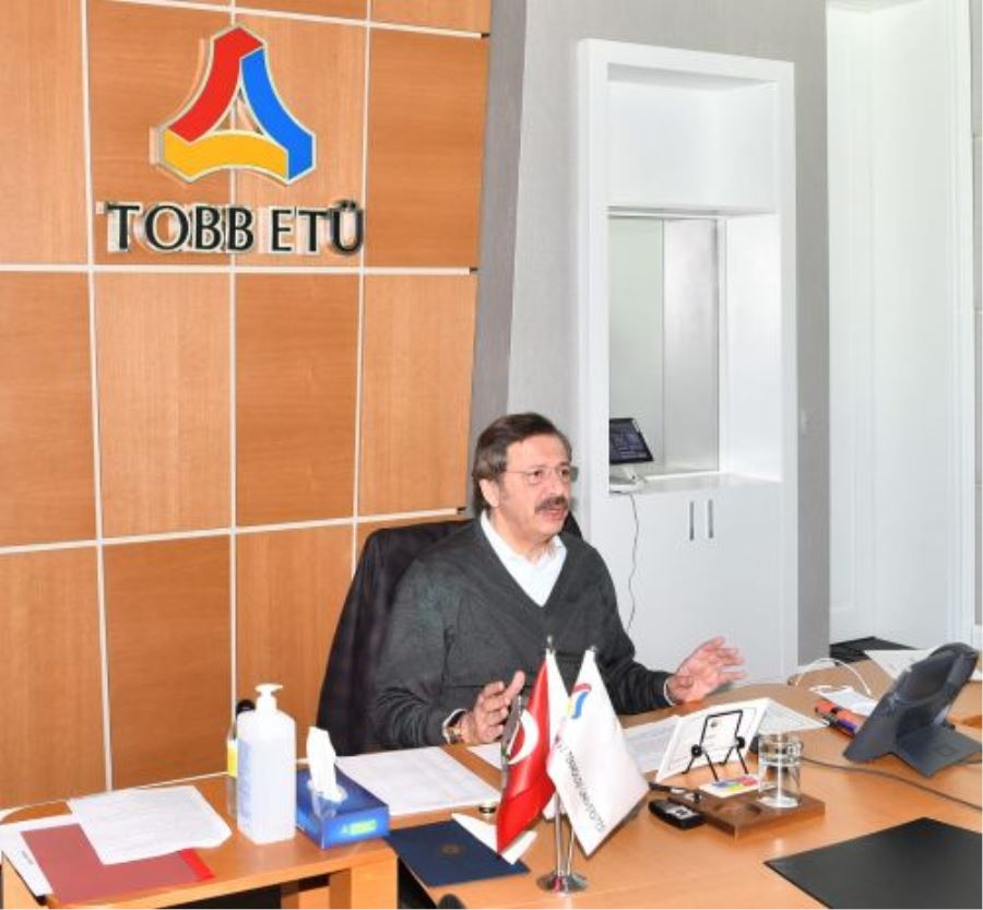 Biga TSO Başkanı Şadan Doğan, TOBB Başkanı'nın 365 Oda&Borsa Başkanı ile birlikte düzenlediği telekonferansa katıldı