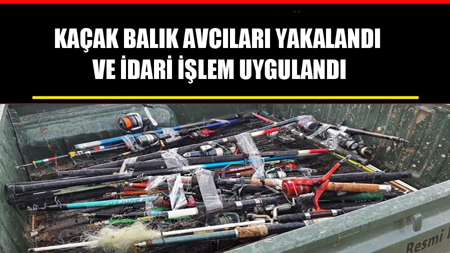 Biga’da Kaçak Balık Avcıları Yakalandı Ve İdari İşlem Uygulandı