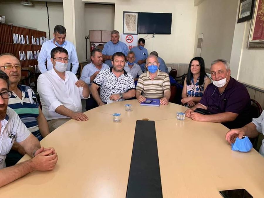 CHP Biga İlçe Teşkilatından Muhtarlara Ziyaret
