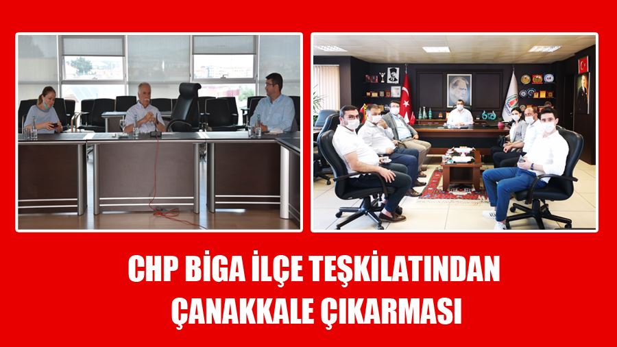 Cumhuriyet Halk Partisi Biga İlçe Teşkilatından Çanakkale Çıkarması