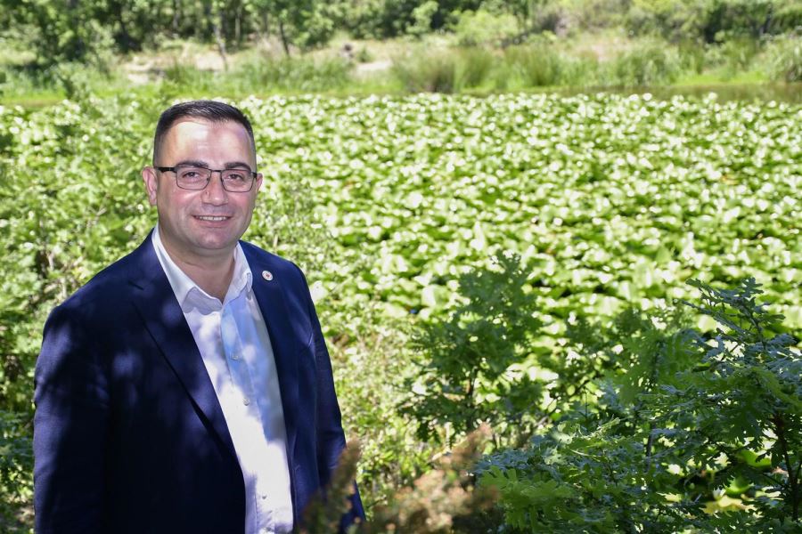 Güney Marmara Bölgesinde Sadece Biga'da ‘’Nilüfer Gölü’’