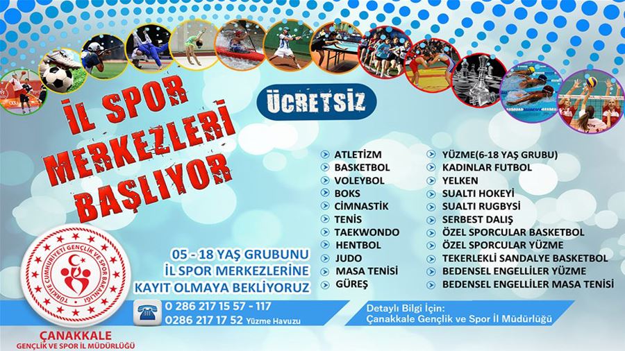 İl Spor Merkezleri Ve Engelli İl Spor Merkezleri Faaliyete Başladı