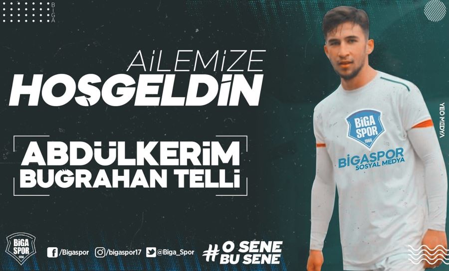 Abdülkerim Buğrahan Telli Bigaspor’da