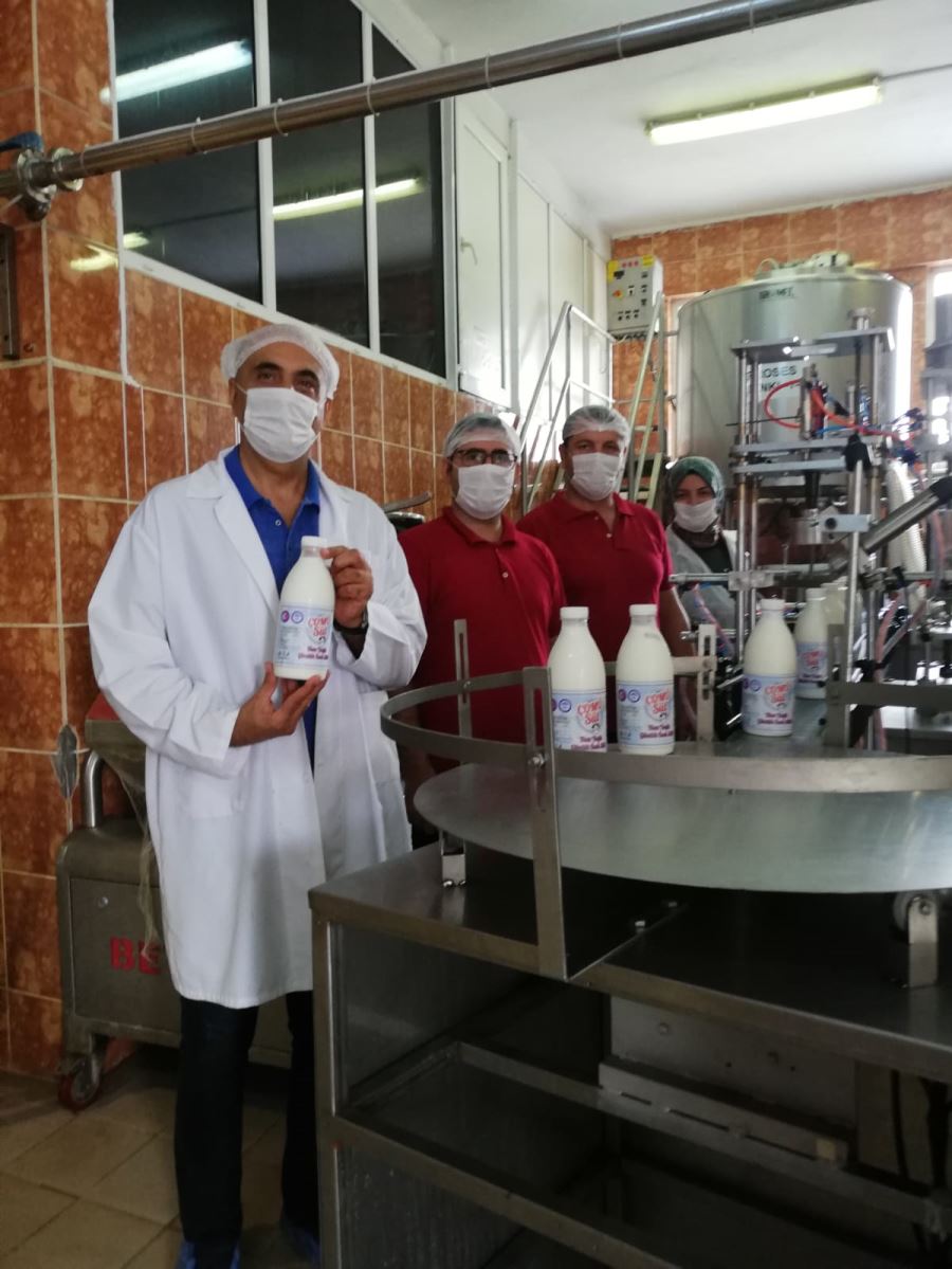 Biga MYO’da Pastörize (Günlük) Süt Üretimi Başladı