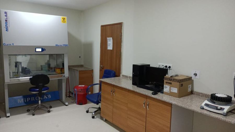 Biga Devlet Hastanesinde PCR Laboratuvarı Hizmete Açıldı