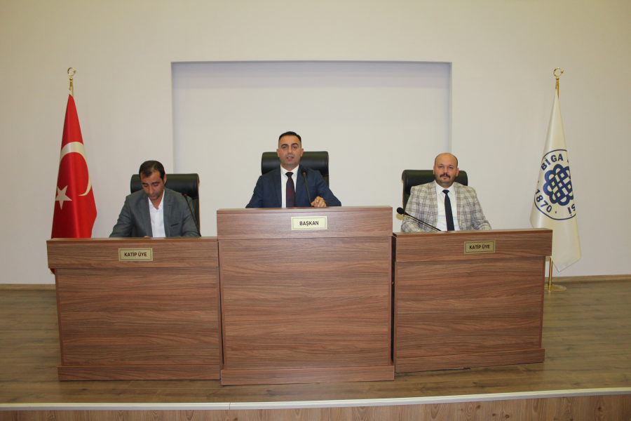 Biga Belediyesi Kasım Ayı Meclis Toplantısı Yapıldı