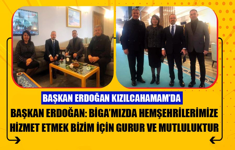 Başkan Erdoğan: Biga’mızda Hemşehrilerimize Hizmet Etmek Bizim İçin Gurur Ve Mutluluktur
