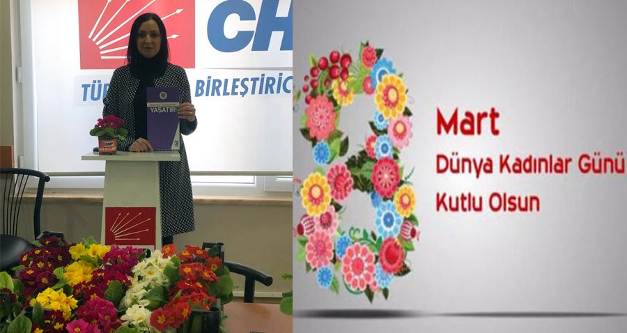 CHP Biga İlçe Başkanlığı Kadınlar Günü Mesajı