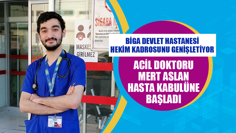 Biga Devlet Hastanesi Hekim Kadrosunu Genişletiyor