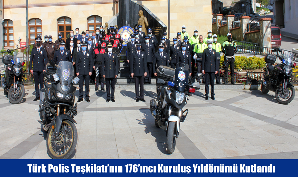 Biga’da Türk Polis Teşkilatı’nın 176’ıncı Kuruluş Yıldönümü Kutlandı