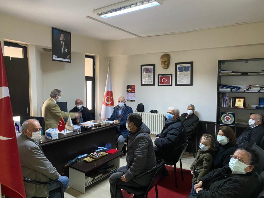 Türkiye Emekli Astsubaylar Derneği Biga Şube Başkanlığı Genel Kurulu Yapıldı