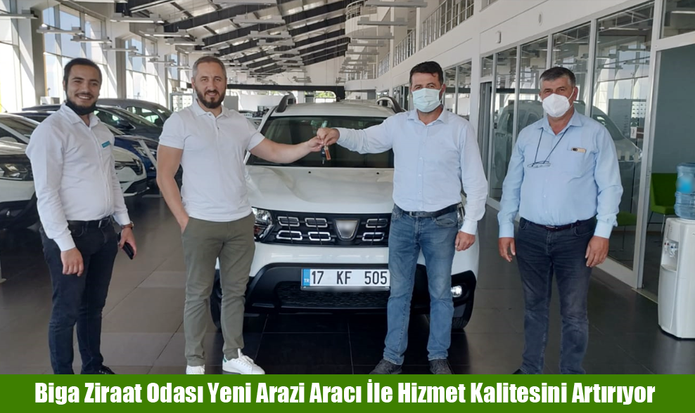 Biga Ziraat Odası Yeni Arazi Aracı İle Hizmet Kalitesini Artırıyor