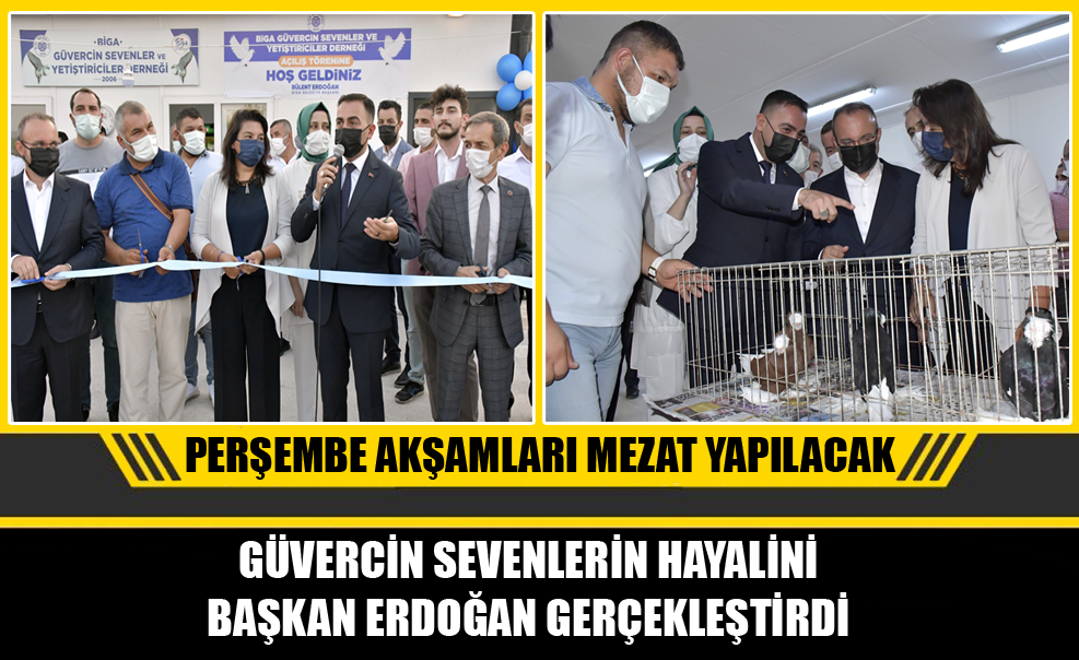 Güvercin Sevenlerin Hayalini Başkan Erdoğan Gerçekleştirdi