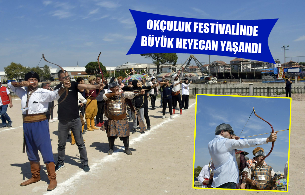 Okçuluk Festivalinde Büyük Heyecan Yaşandı