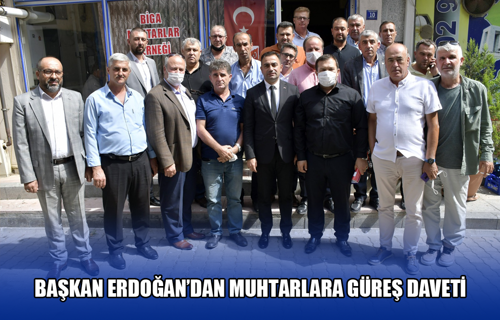 Başkan Erdoğan’dan Muhtarlara Güreş Daveti