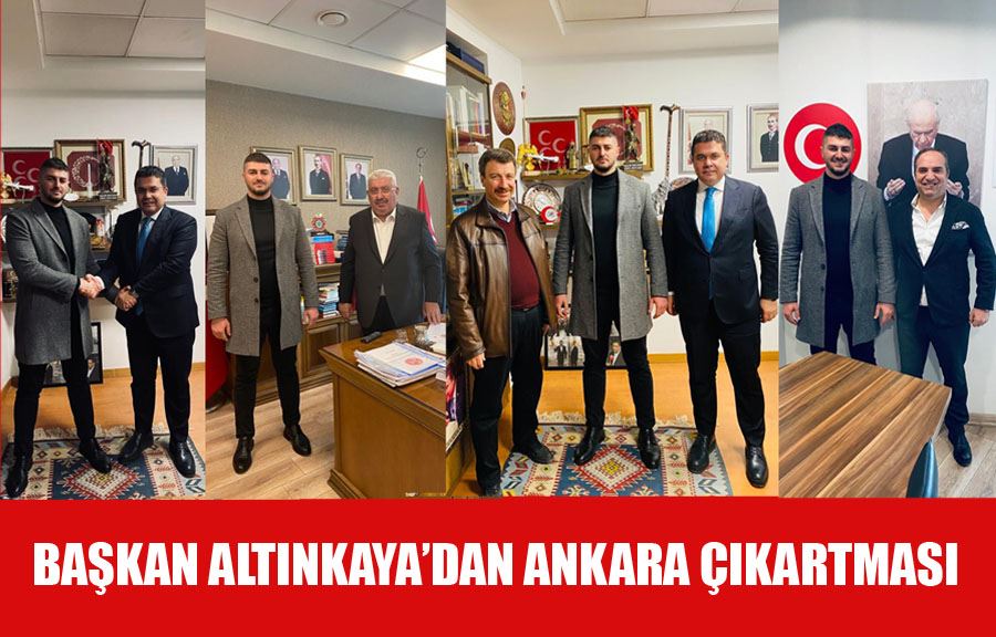 MHP Biga İlçe Başkanı Salih Altınkaya’dan Ankara Çıkartması