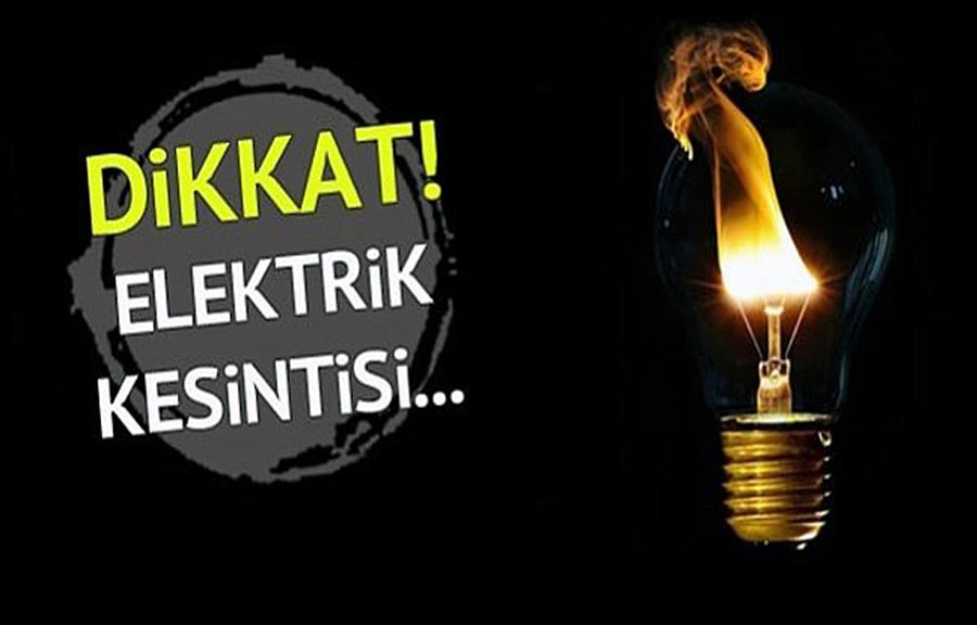 7 Şubat Pazartesi Günü Biga Ve Köylerinde Elektrik Kesintisi Uygulayacak