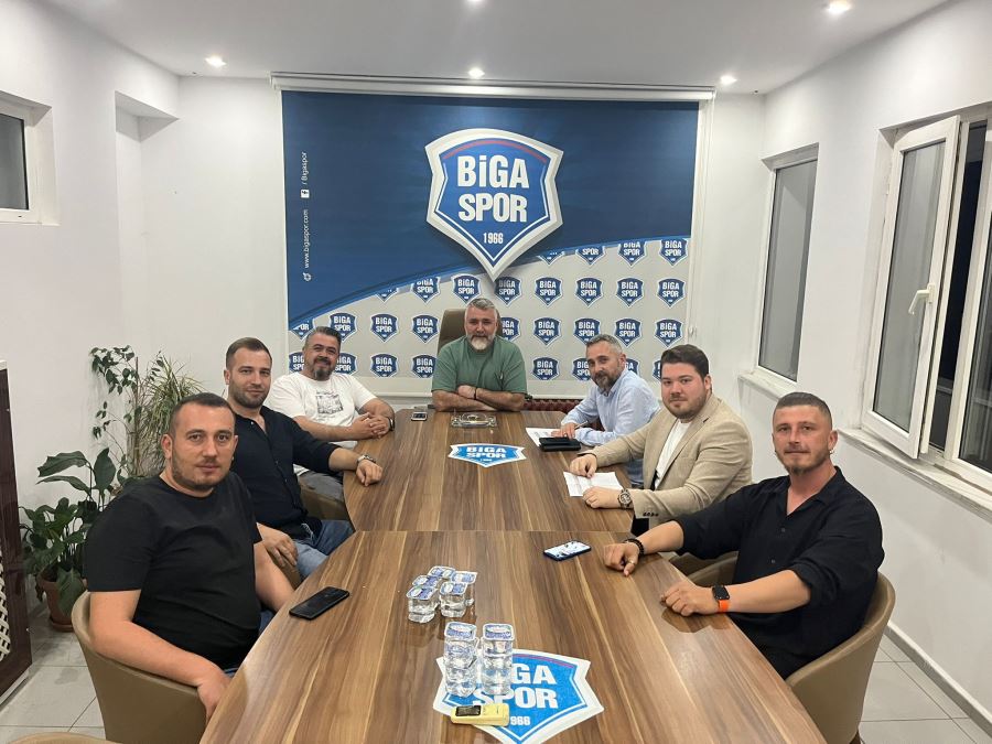 Bigaspor’da Görev Dağılımı Yapıldı