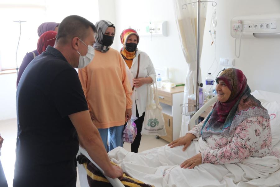 Başkan Borazan Biga Devlet Hastanesini Ziyaret Etti