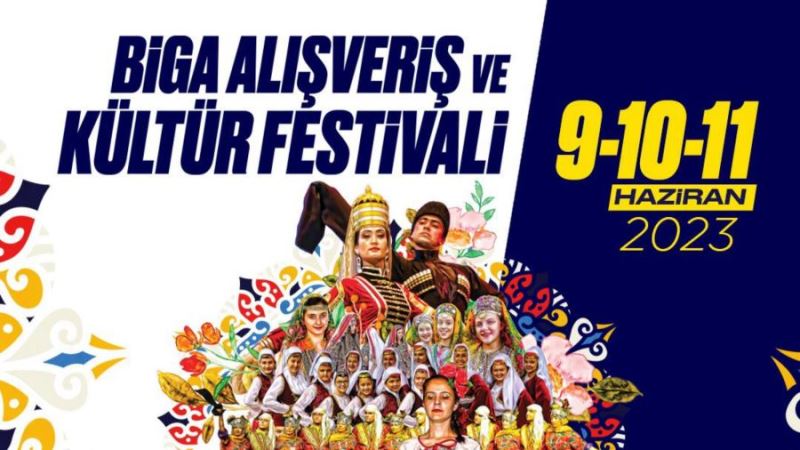Biga Alışveriş ve Kültür Festivali Başlıyor