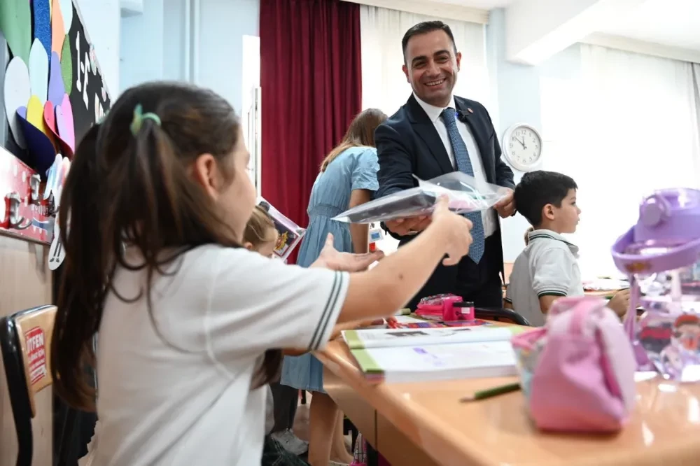 Biga Belediye Başkanı Bülent Erdoğan, 1. Sınıf Öğrencileriyle Buluştu