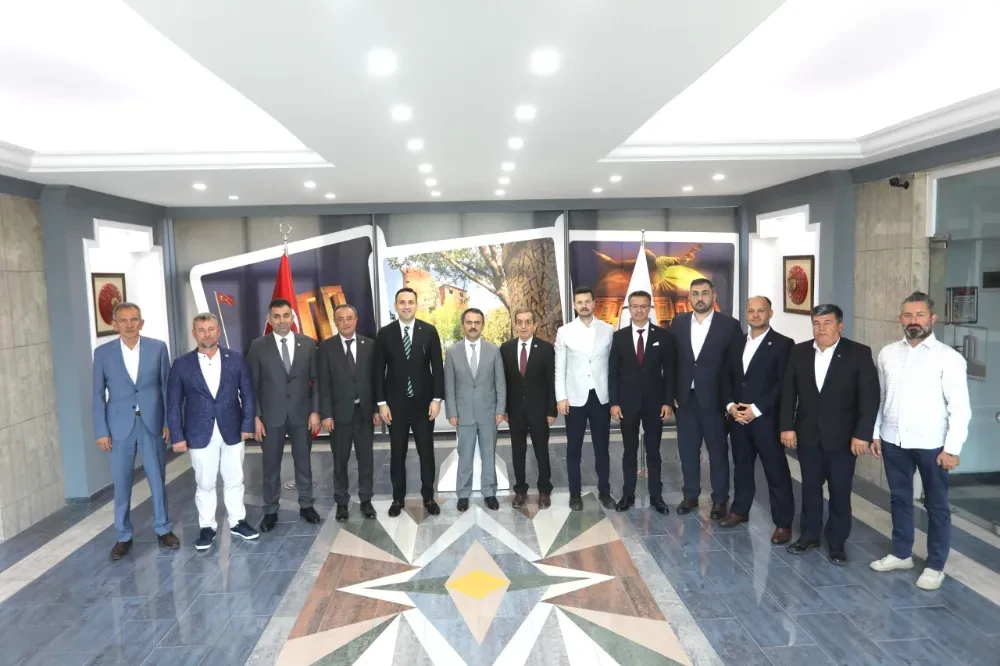 Başkan Naim Makas ve İl Genel Meclis Üyeleri bir dizi kurum ziyareti gerçekleştirdi