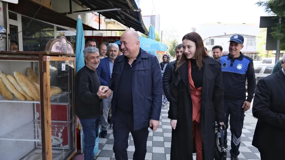 MİLLETVEKİLİ GİDER ESNAF ZİYARETİNDE BULUNDU